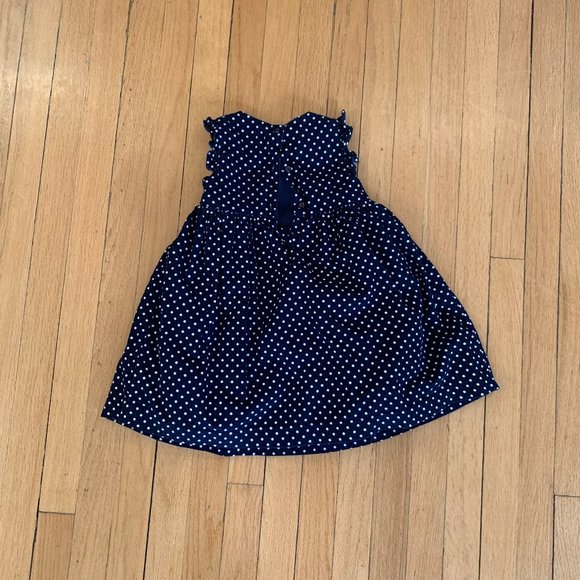 John Lewis polka dot smocked dress for toddler - Picture 2 of 5